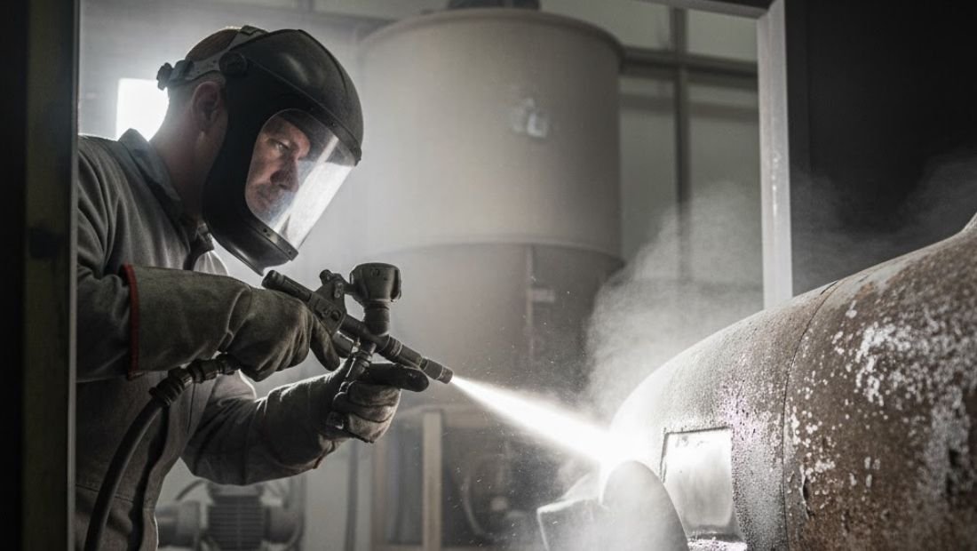 What is Sandblasting and Why is it Important Before Painting?